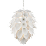 Diego Chandelier - Gesso White