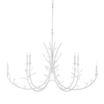 Twiggy Chandelier - Gesso White