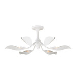 Snowflower Ceiling Light - Gesso White