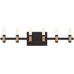 Albany Bathroom Vanity Light - Brass / Black / White