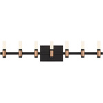 Albany Bathroom Vanity Light - Brass / Black / White