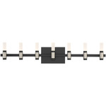 Albany Bathroom Vanity Light - Silver / Black / White