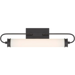 Tellie Bathroom Vanity Light - Black / White