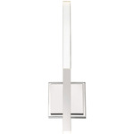 Benicio Wall Sconce - Polished Nickel / Clear