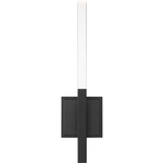 Benicio Wall Sconce - Black / Clear