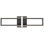Bordo Outdoor Wall Sconce - Black / White