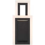 Inizio Wall Sconce - Black / White