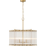 Glasbury Chandelier - Gold / Clear