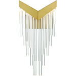 Vivien Wall Sconce - Gold / Clear