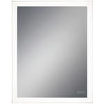 Odessa Rectangular Color Select LED Mirror - Clear / Frosted