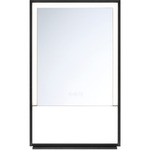 Sayora Color Select LED Mirror - Black / White