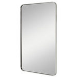 Planer Rectangular Mirror - Polished Nickel / Mirror