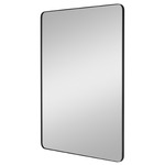 Planer Rectangular Mirror - Midnight Black / Mirror