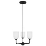 Emile Chandelier - Midnight Black / Etched White