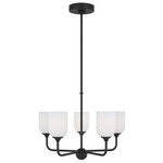 Emile Chandelier - Midnight Black / Etched White