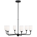 Emile Chandelier - Midnight Black / Etched White