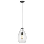 Marino Pendant - Midnight Black / Clear