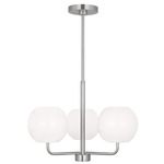 Rory Chandelier - Brushed Steel / Opal