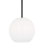 Rory Pendant - Midnight Black / Clear / White