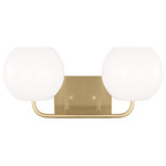 Rory Bathroom Vanity Light - Satin Bronze / Opal