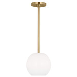 Rory Pendant - Satin Bronze / Clear / White