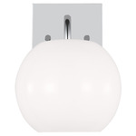 Rory Wall Sconce - Chrome / Opal