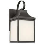 Saybrook Outdoor Wall Sconce - Antique Bronze / Smooth White