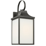 Saybrook Outdoor Wall Sconce - Antique Bronze / Smooth White