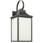 Saybrook Outdoor Wall Sconce - Antique Bronze / Smooth White