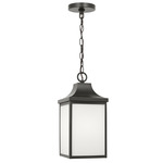 Saybrook Outdoor Pendant - Antique Bronze / Smooth White
