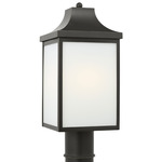 Saybrook Outdoor Post Light - Antique Bronze / Smooth White