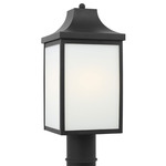 Saybrook Outdoor Post Light - Textured Black / Smooth White