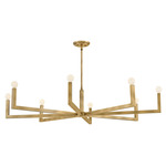 Ezra Chandelier - Heritage Brass