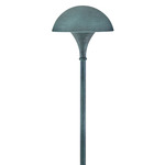 Mushroom 120V Path Light - Verde / Clear