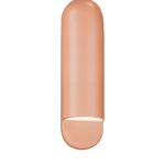 Ambiance Capsule Outdoor Wall Sconce - Gloss Blush