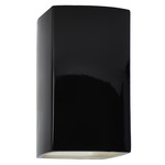 Ambiance 5955 LED Wall Sconce - Gloss Black / Matte White
