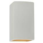 Ambiance 5955 LED Wall Sconce - Matte White / Champagne Gold