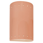 Ambiance 5995 Perforated LED Wall Sconce - Gloss Blush