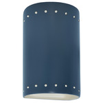 Ambiance 5995 Perforated LED Wall Sconce - Midnight Sky / Matte White