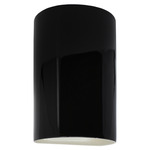 Ambiance Outdoor LED Downlight Wall Sconce - Gloss Black / Matte White