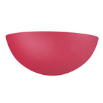 Ambiance LED Quarter Sphere Wall Sconce - Cerise