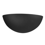 Ambiance LED Quarter Sphere Wall Sconce - Carbon / Champagne Gold