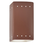 Ambiance 0925 LED Perforated Wall Sconce - Canyon Clay