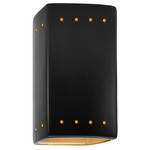 Ambiance 0925 LED Perforated Wall Sconce - Carbon / Champagne Gold