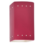 Ambiance 0925 LED Perforated Wall Sconce - Cerise