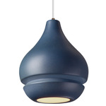 Radiance Arabesque Pendant - Dark Bronze / Midnight Sky