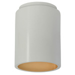 Radiance 6100 LED Ceiling Light - Matte White / Champagne Gold