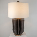 Finley Table Lamp - Dark Lava / Natural