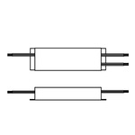 Remote 24V 60W LED Power Supply 0-10V Dimmable - 