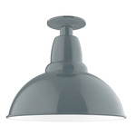Cafe Outdoor Ceiling Light - Slate Gray